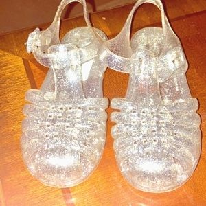 ❤FINAL REDUCTION Jelly Sparkle Sandals